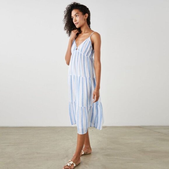 Rails Avril Dress‎ Gibson Stripe XS - Picture 1 of 6
